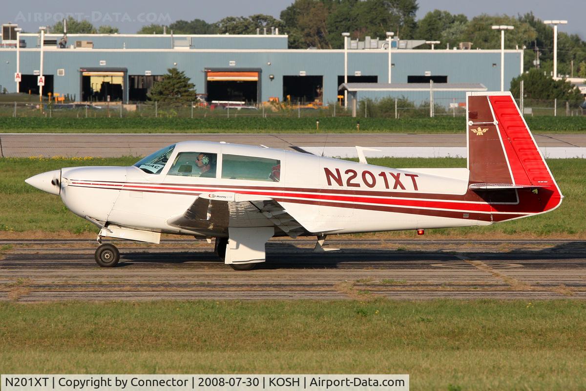 N201XT, 1978 Mooney M20J 201 C/N 24-0505, EAA Airventure 2008.
