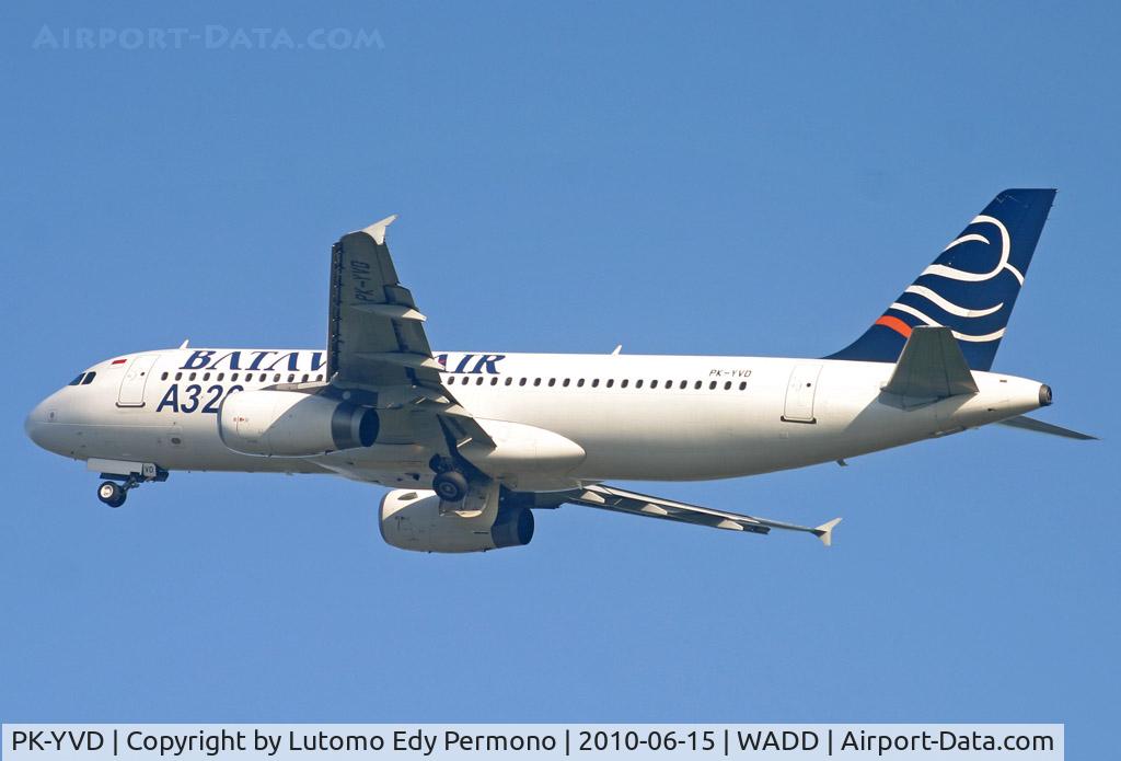PK-YVD, 1993 Airbus A320-211 C/N 449, Batavia