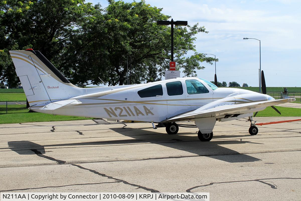 N211AA, 1976 Beech E-55 Baron C/N TE-1078, No description.