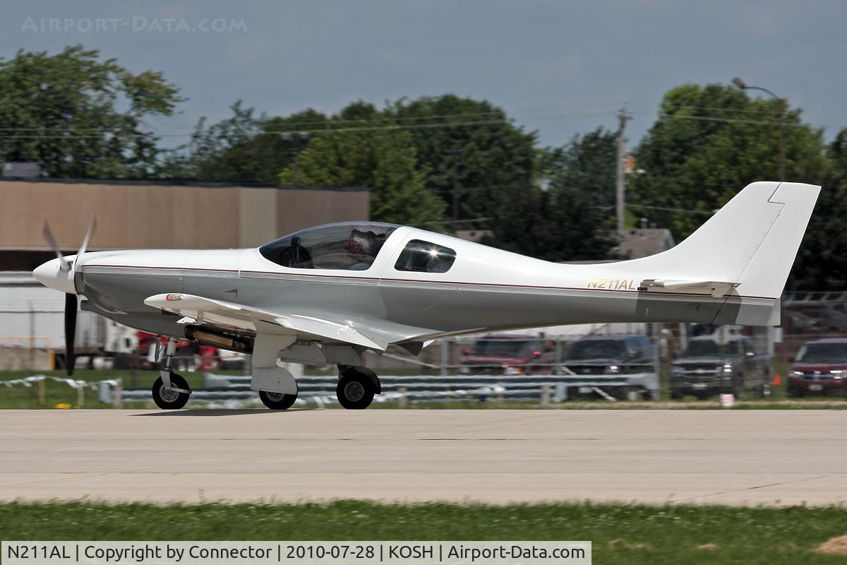N211AL, Lancair 235 C/N 11, EAA Airventure 2010.