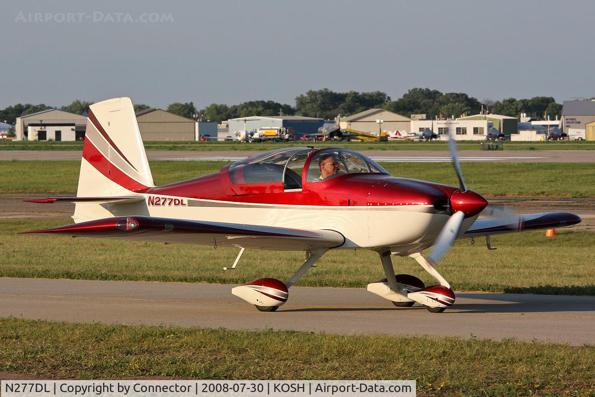 N277DL, 2004 Vans RV-7A C/N 70466, EAA Airventure 2008.