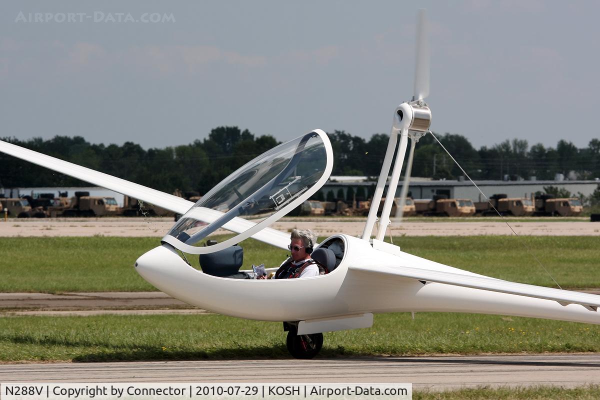 N288V, 2007 Lange E-1 Antares DLR-H2 C/N 35E33, EAA Airventure 2010.