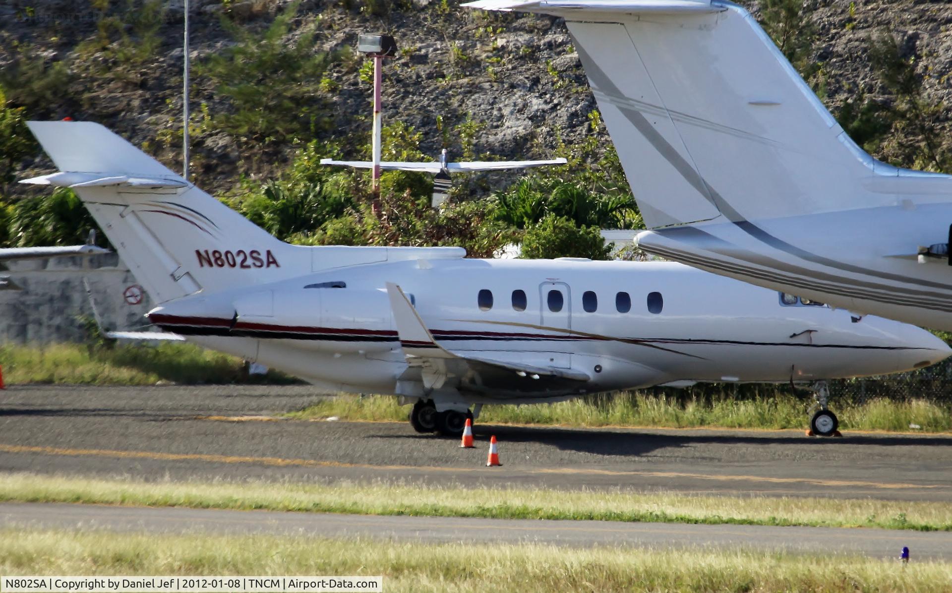 N802SA, 1985 British Aerospace BAe.125 Series 800A C/N 258045, N802SA