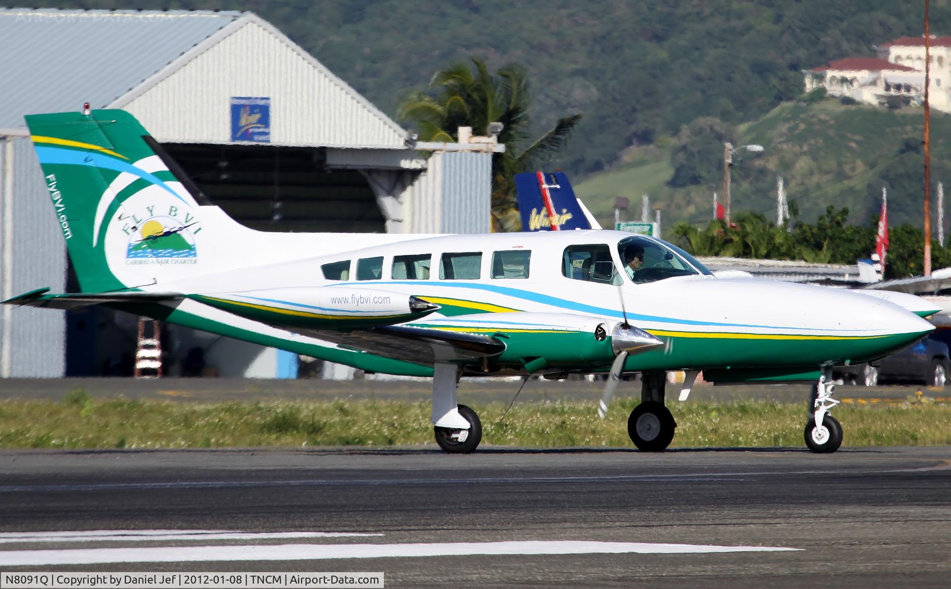 N8091Q, 1973 Cessna 402B Utiliner C/N 402B0369, N8091Q