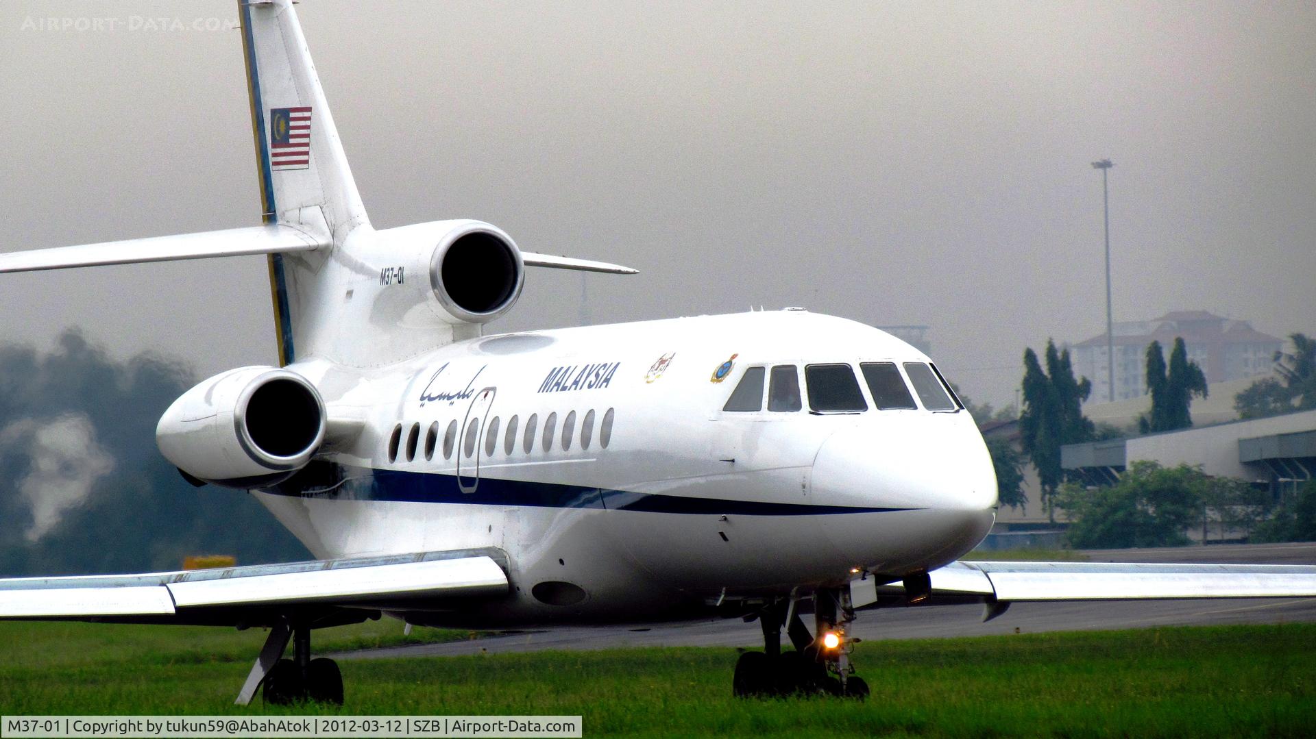 M37-01, 1989 Dassault Falcon 900 C/N 64, Royal Malaysian Air Force