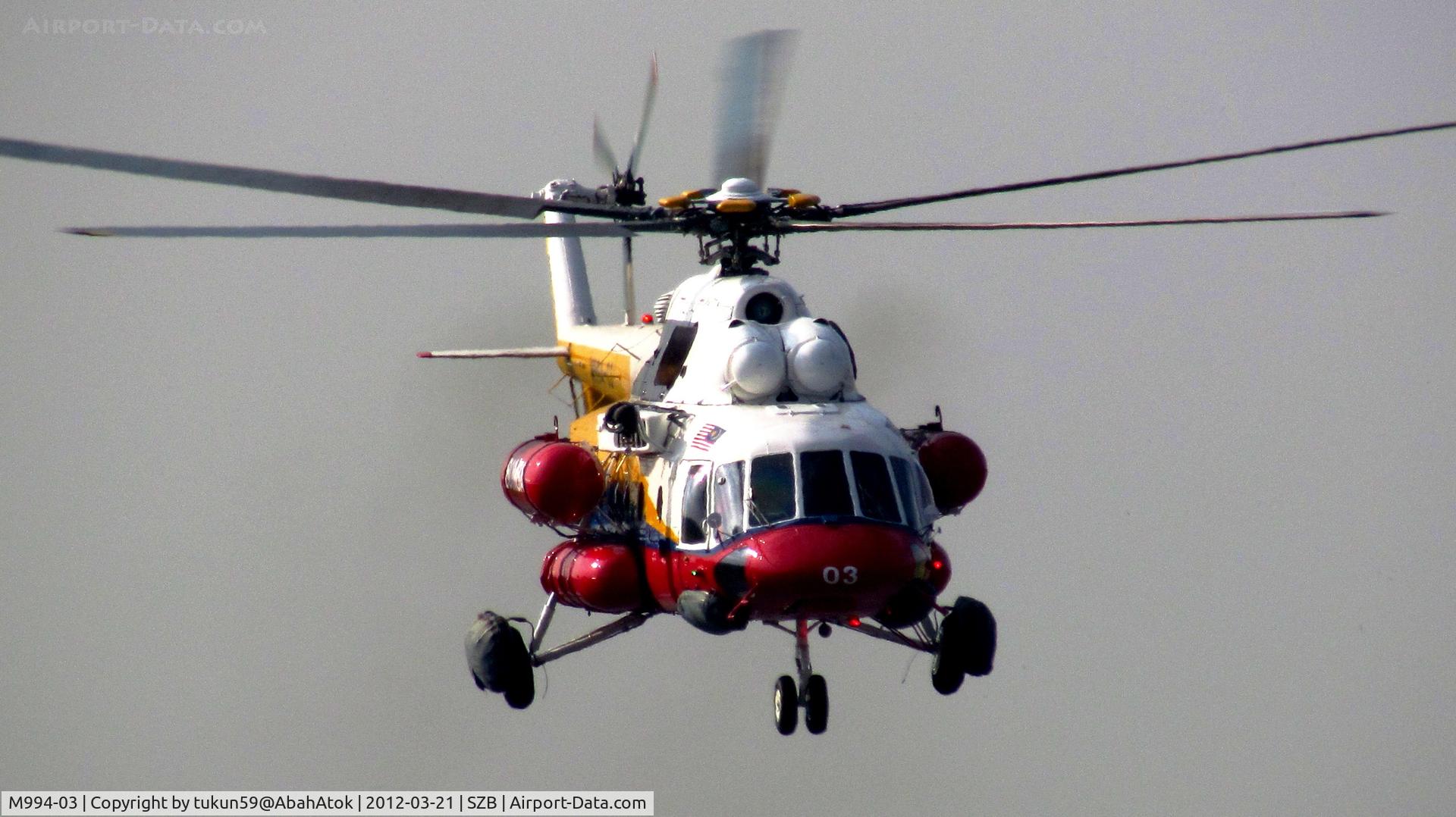 M994-03, Mil Mi-17 Hip C/N 59489619383, Malaysian Fire and Rescue Dept (BOMBA)