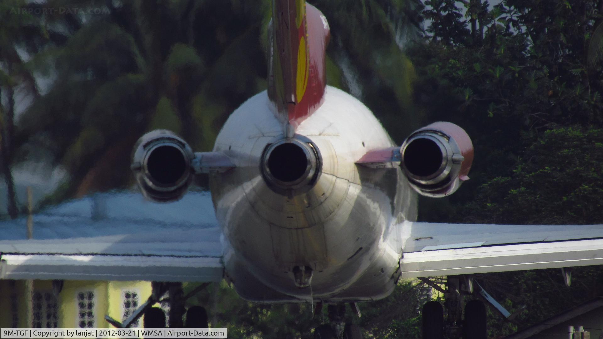9M-TGF, 1979 Boeing 727-247/Adv(F) C/N 21698, Late Morning Depature
