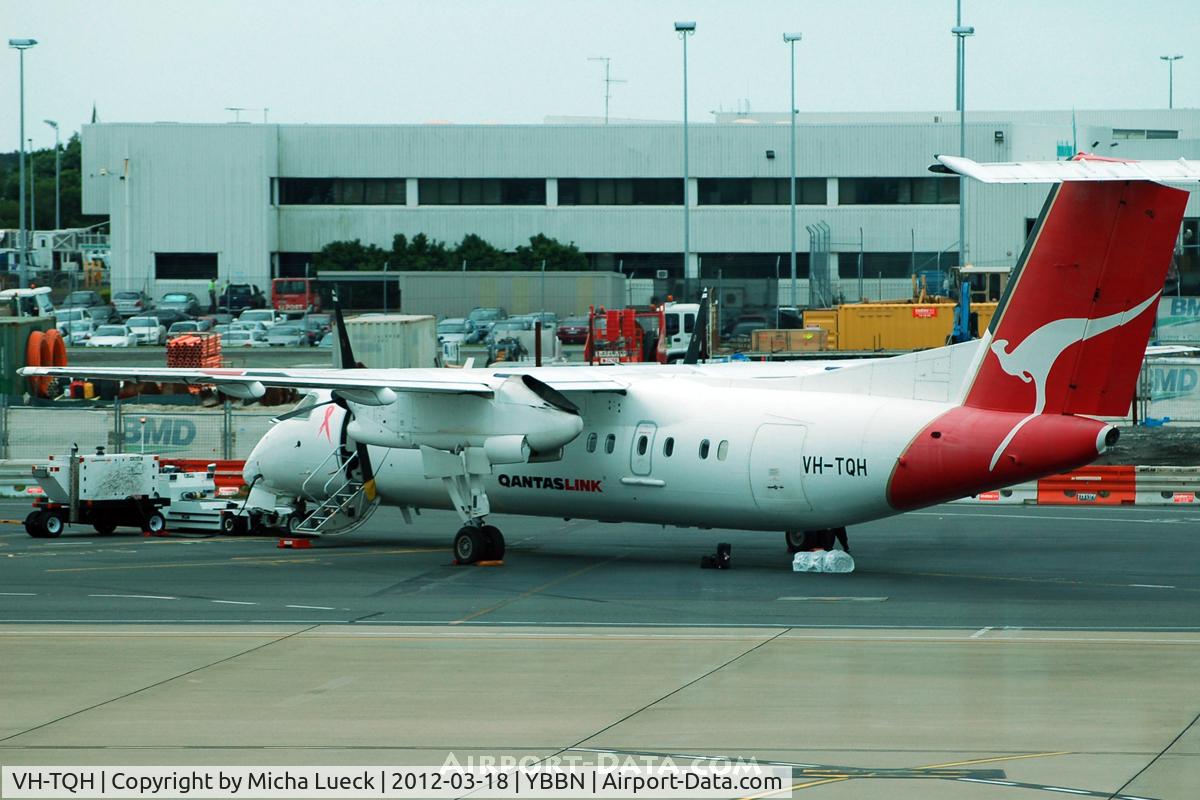 VH-TQH, 2003 De Havilland Canada DHC-8-315Q Dash 8 C/N 597, At Brisbane