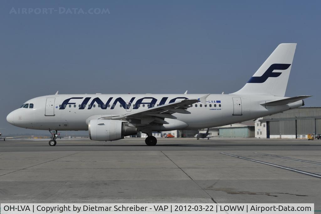 OH-LVA, 1999 Airbus A319-112 C/N 1073, Finnair Airbus 319