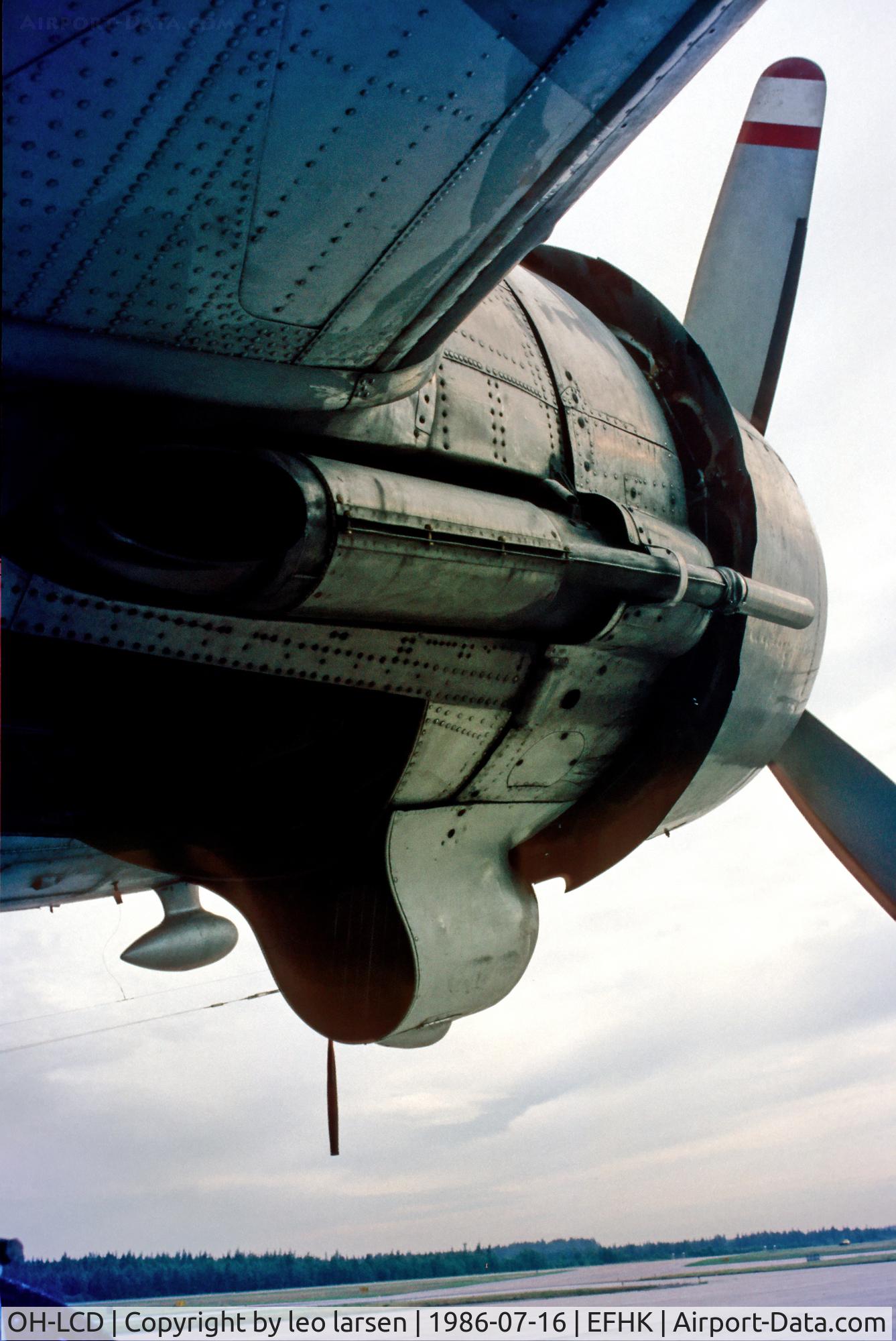 OH-LCD, 1943 Douglas C-47A-75-DL C/N 19309, Pratt & Whitney R-1830 eng.