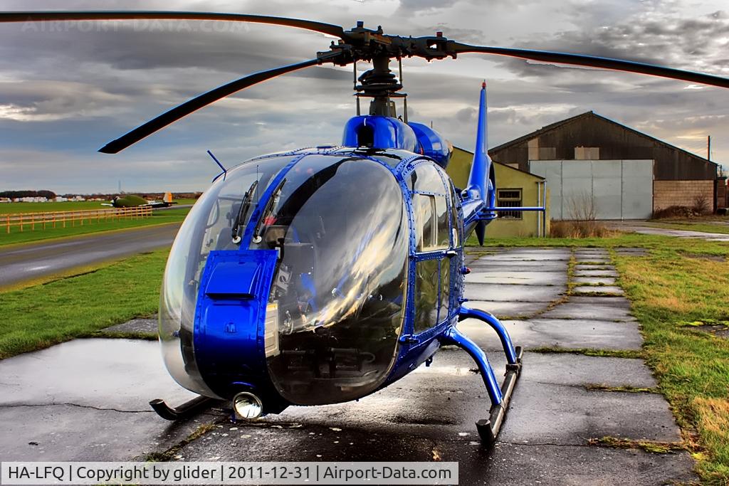 HA-LFQ, 1980 Aerospatiale SA-342L Gazelle C/N 1854, One of quite a few Hungarian registered Gazelles