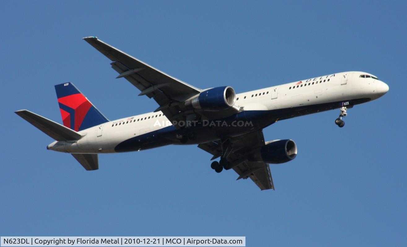 N623DL, 1987 Boeing 757-232 C/N 22913, Delta 757