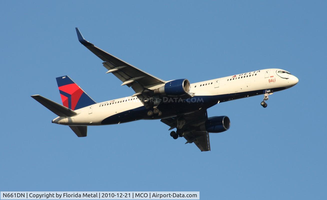 N661DN, 1990 Boeing 757-232 C/N 24972, Delta 757