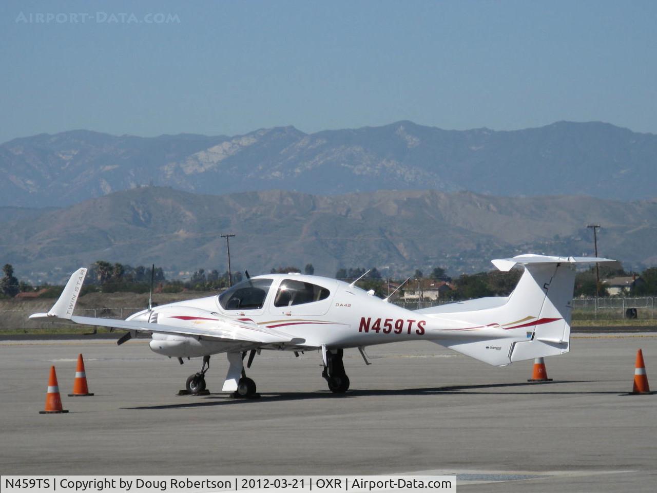 N459TS, 2007 Diamond DA-42 Twin Star C/N 42.AC059, 2007 Diamond Aircraft Inds. DIAMOND DA 42 TWIN STAR, 2 Thielert Centurion TAE-125 01 1.7 Turbocharged diesels 135 Hp ea. 18/1 comp/ratio, FADEC & dual ECUs, 3 blade MT CS props, retr. gear, T-tail, winglets