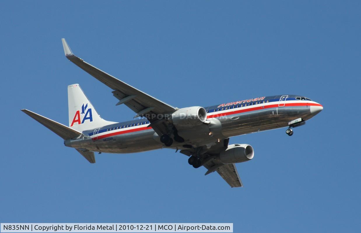 N835NN, 2010 Boeing 737-823 C/N 29577, American 737