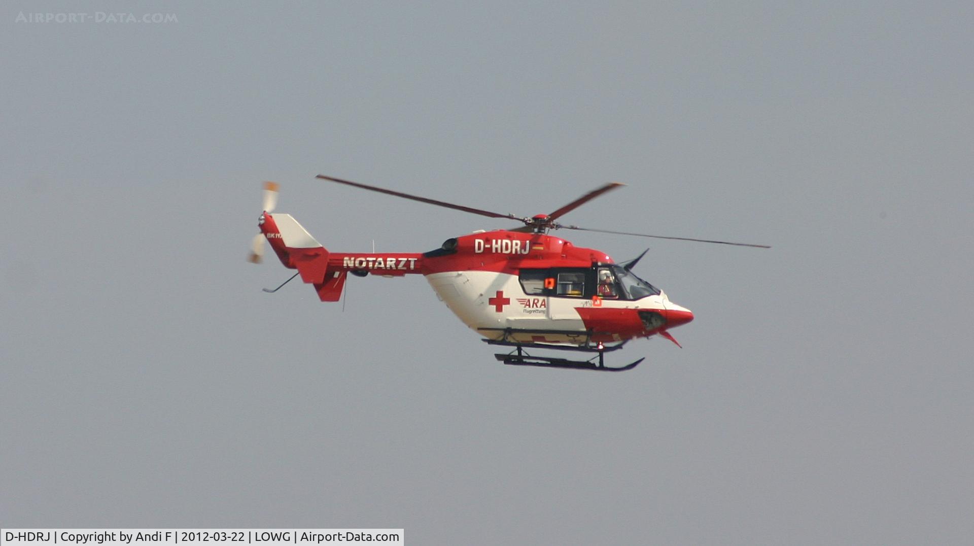 D-HDRJ, Eurocopter-Kawasaki EC-145 (BK-117C-2) C/N 9012, ARA Flugrettung
