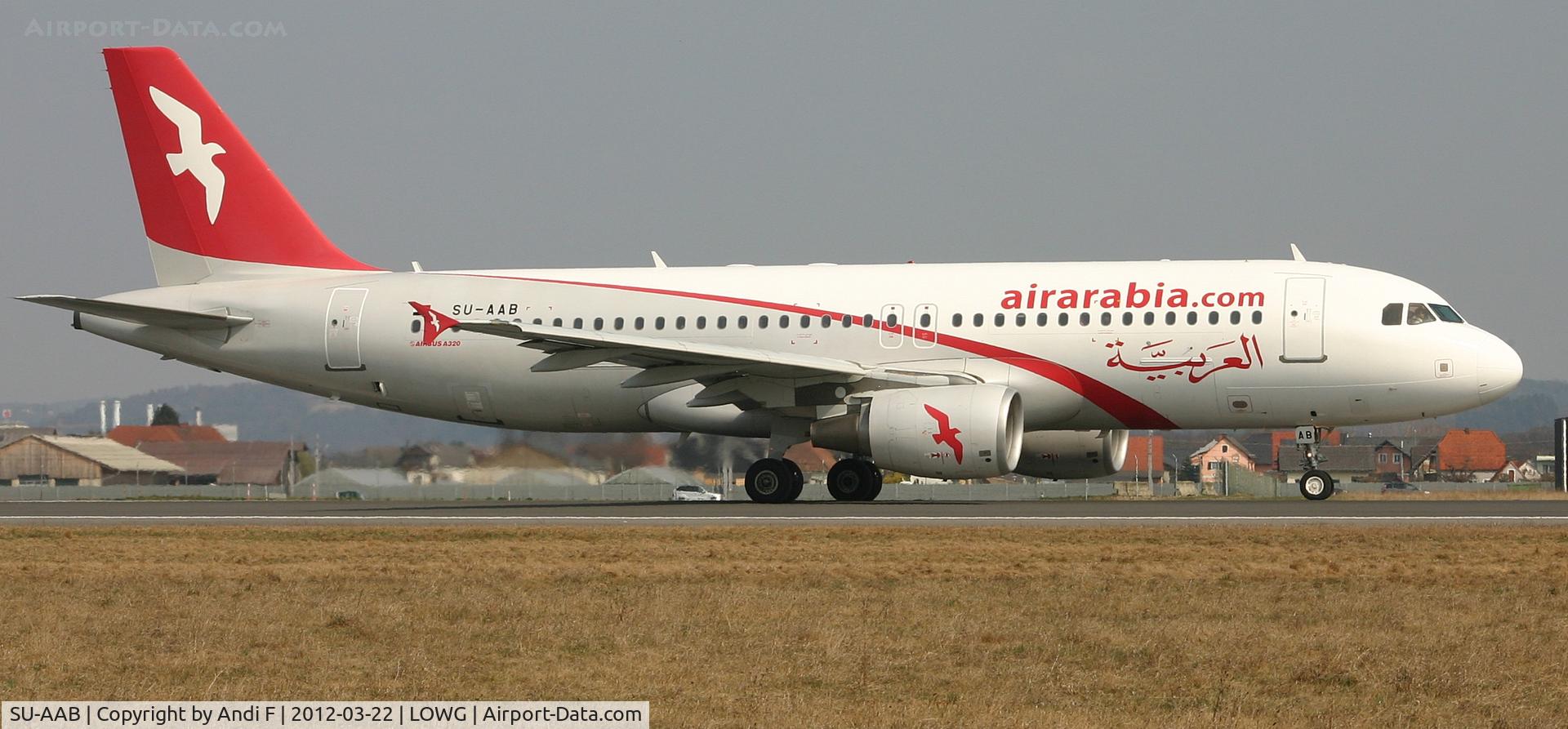 SU-AAB, 2007 Airbus A320-214 C/N 3152, Air Arabia Egypt Airbus A320-214