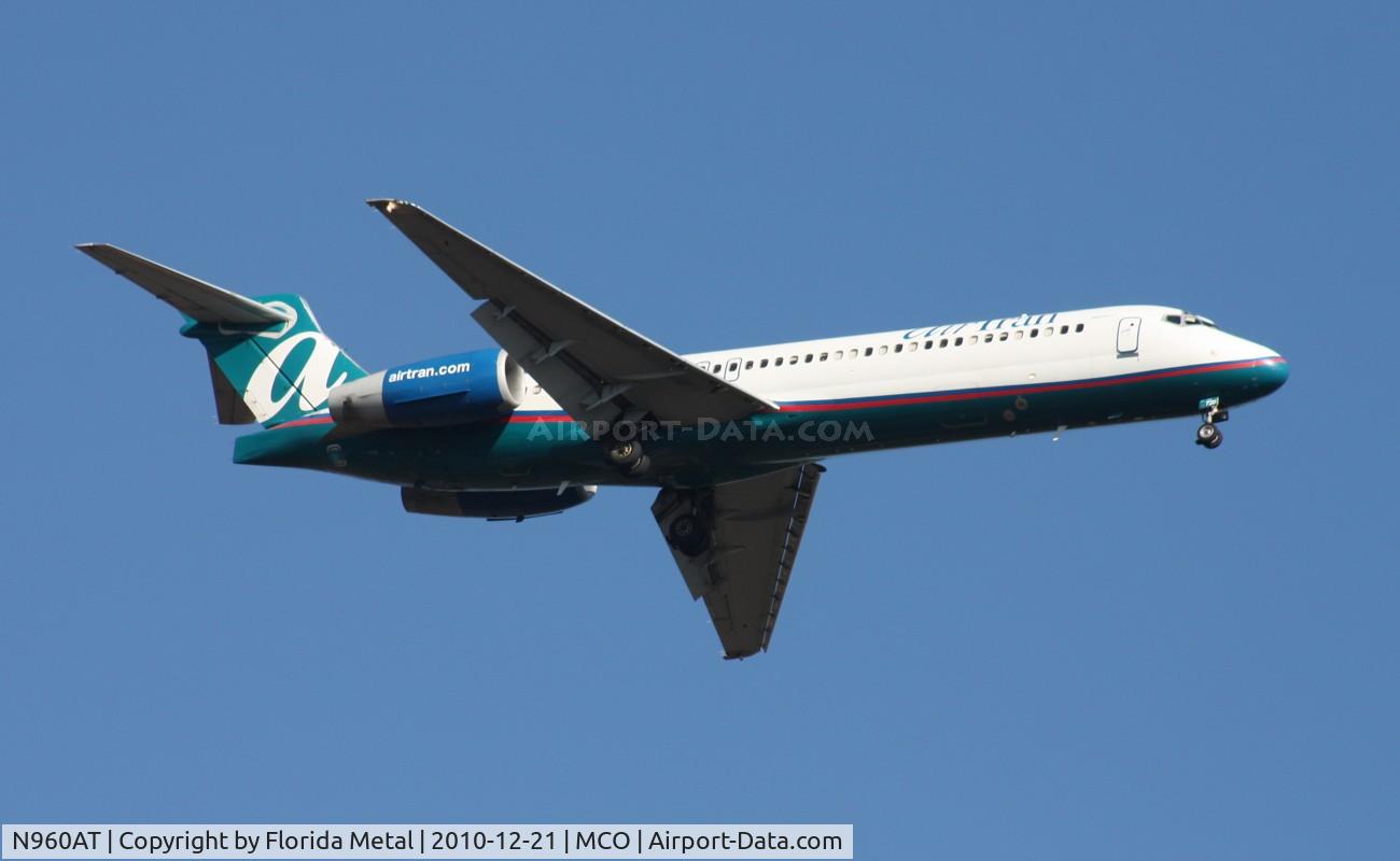 N960AT, 2001 Boeing 717-200 C/N 55022, Air Tran 717