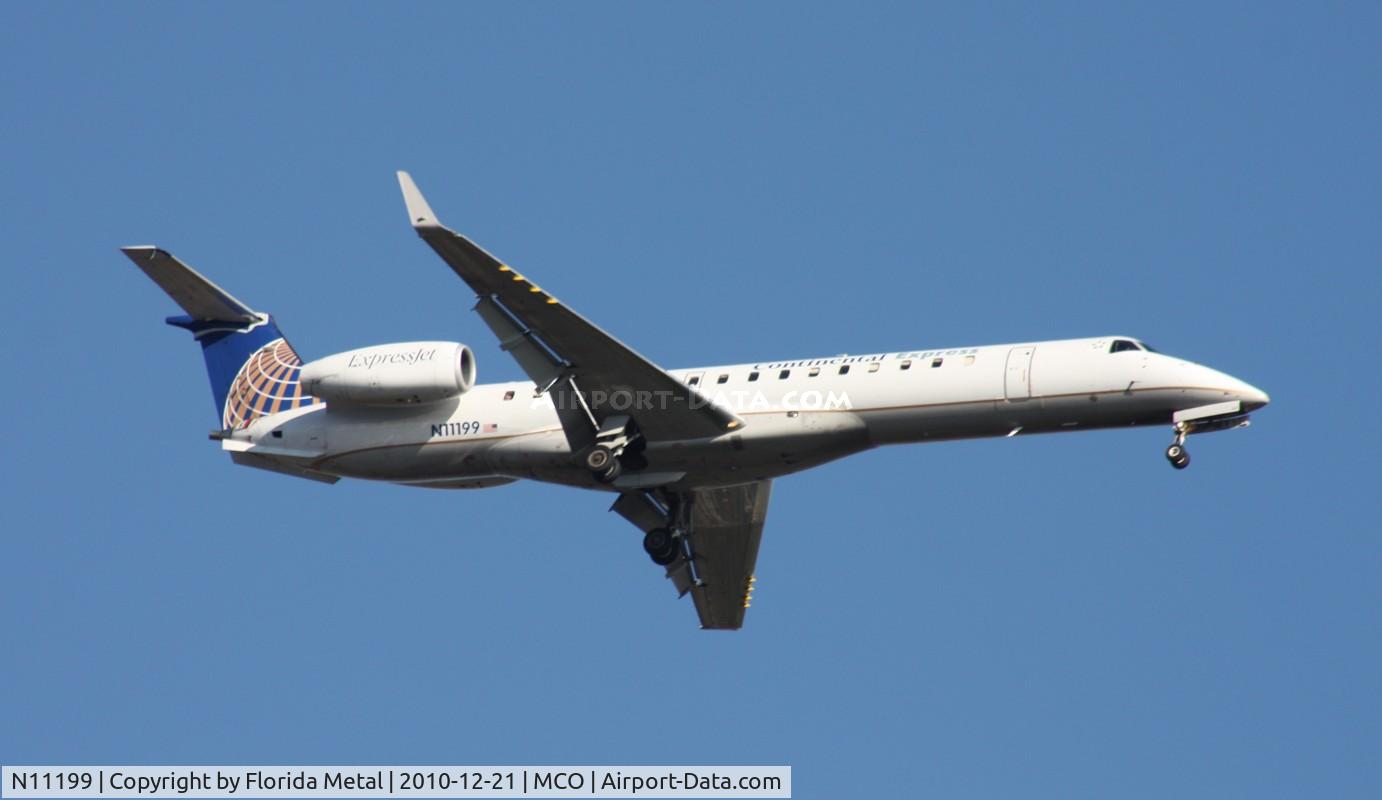 N11199, 2006 Embraer ERJ-145XR (EMB-145XR) C/N 14500953, Continental Express E145XR