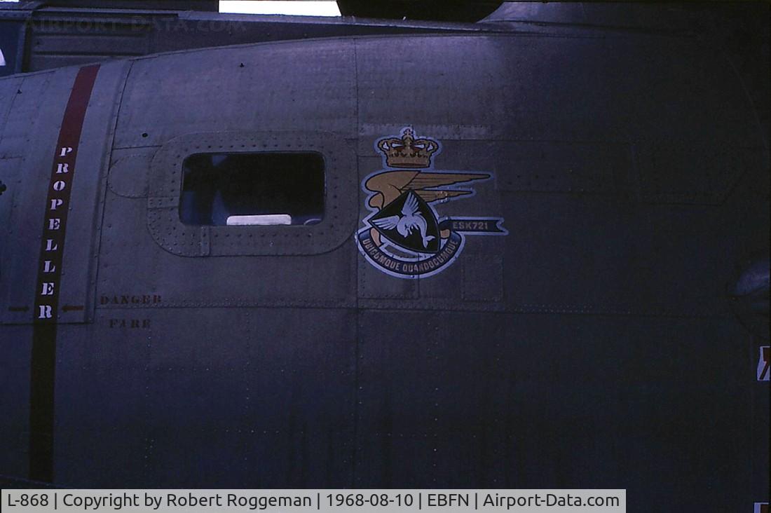 L-868, 1945 Consolidated Vultee PBY-6A C/N 2070, International Airshow.RDAF ESK721. Went later to CAF crashed 08-1975. Bu.Nu.64000