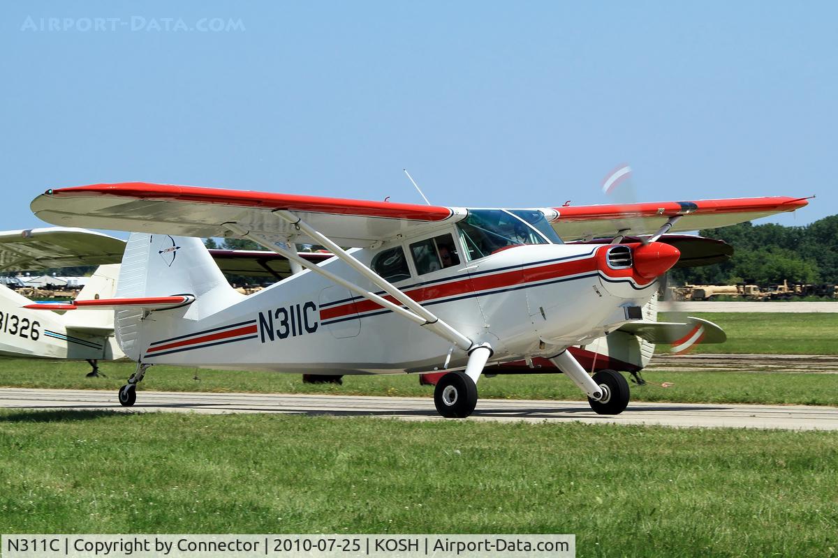 N311C, 1947 Stinson 108-2 Voyager C/N 108-3311, EAA Airventure 2010.