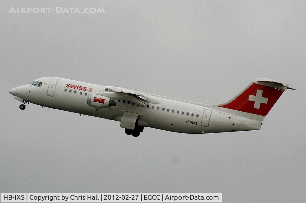 HB-IXS, 1995 British Aerospace Avro 146-RJ100 C/N E3280, Swiss European Airlines
