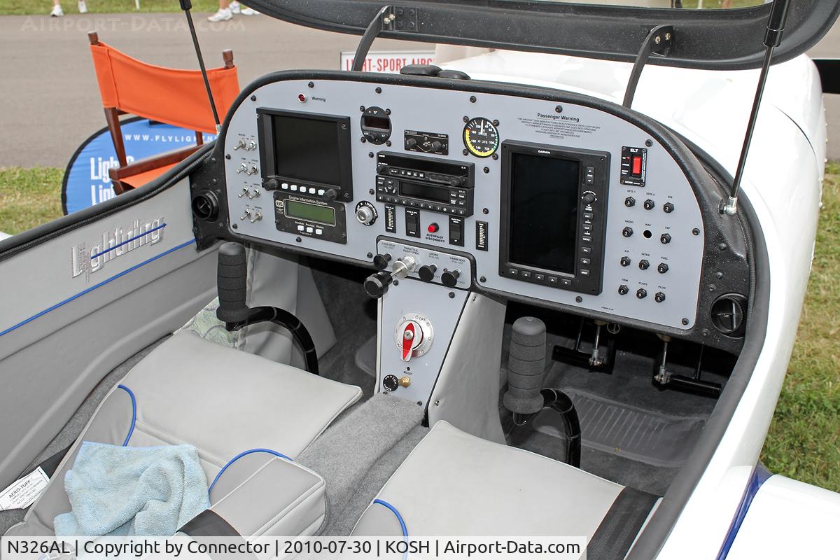 N326AL, Arion Lightning LS-1 C/N 99, EAA Airventure 2010.
