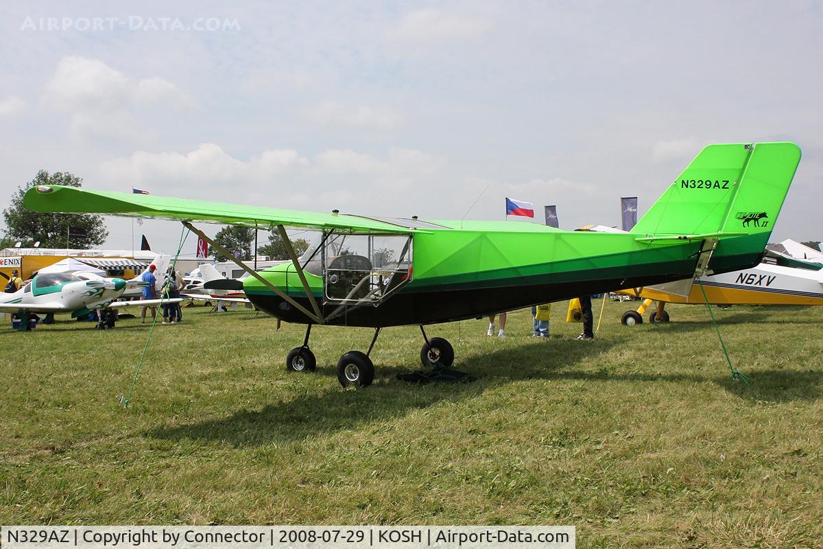 N329AZ, 2008 Rans S-6ES Coyote II C/N 11051704, EAA Airventure 2008.