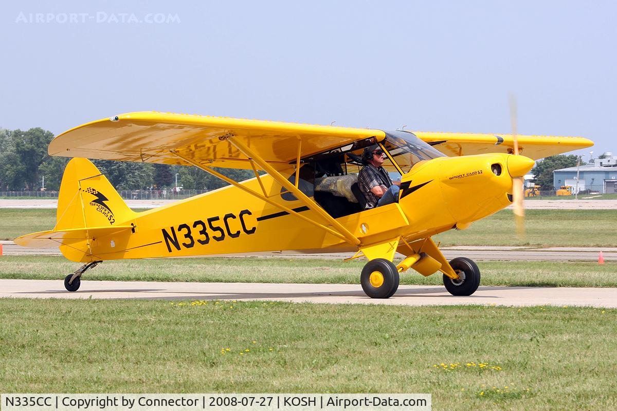 N335CC, 2008 Cub Crafters CC11-100 Sport Cub C/N CC11-00079, EAA Airventure 2008.