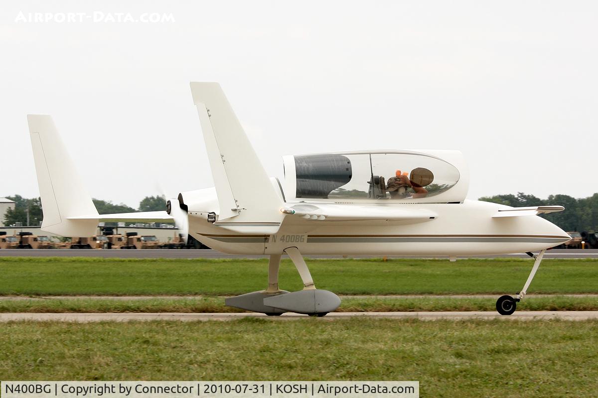 N400BG, 1990 Rutan Long-EZ C/N 01-BG, EAA Airventure 2010.