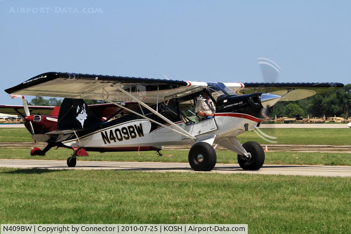 N409BW, Aviat A-1C-180 Husky C/N 3080, EAA Airventure 2010.