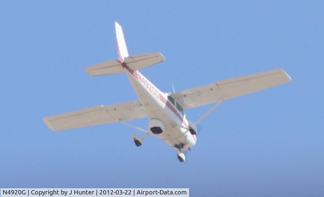 N4920G, 1979 Cessna 172N C/N 17273467, Flying a grid pattern over Chandler, AZ