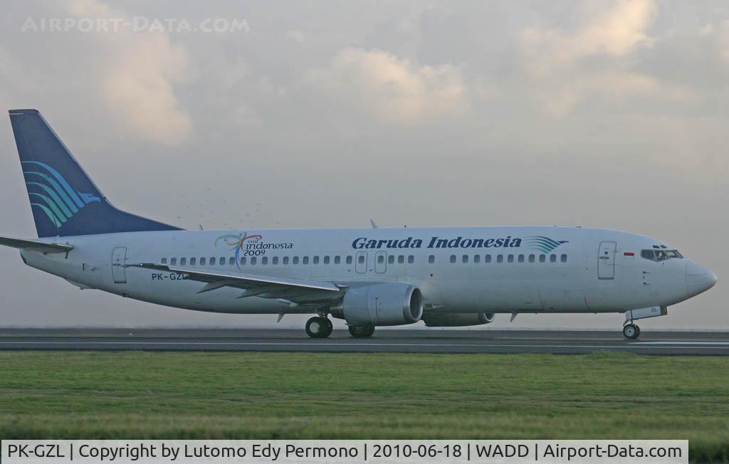 PK-GZL, 1998 Boeing 737-4M0 C/N 29207, Garuda Indonesia