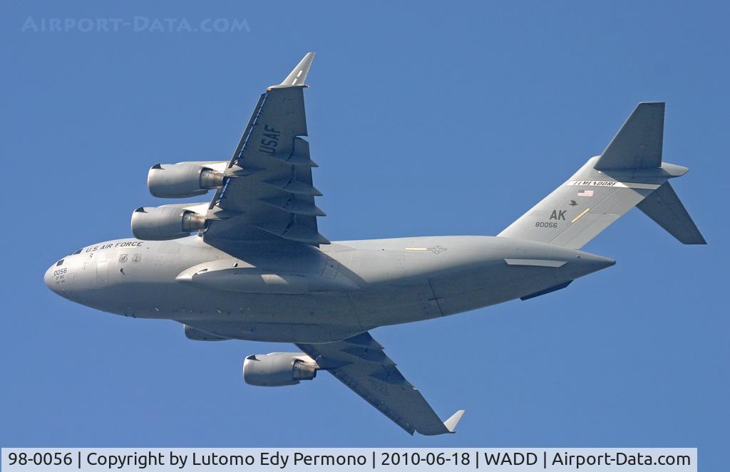 98-0056, 1998 Boeing C-17A Globemaster III C/N F-059, USA-Air Force