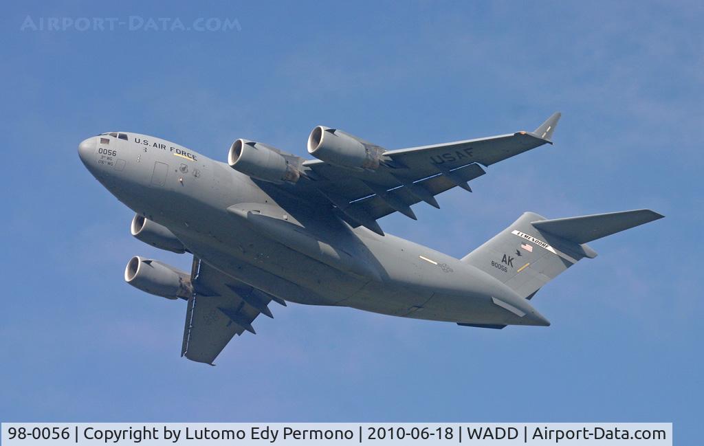 98-0056, 1998 Boeing C-17A Globemaster III C/N F-059, USA-Air Force