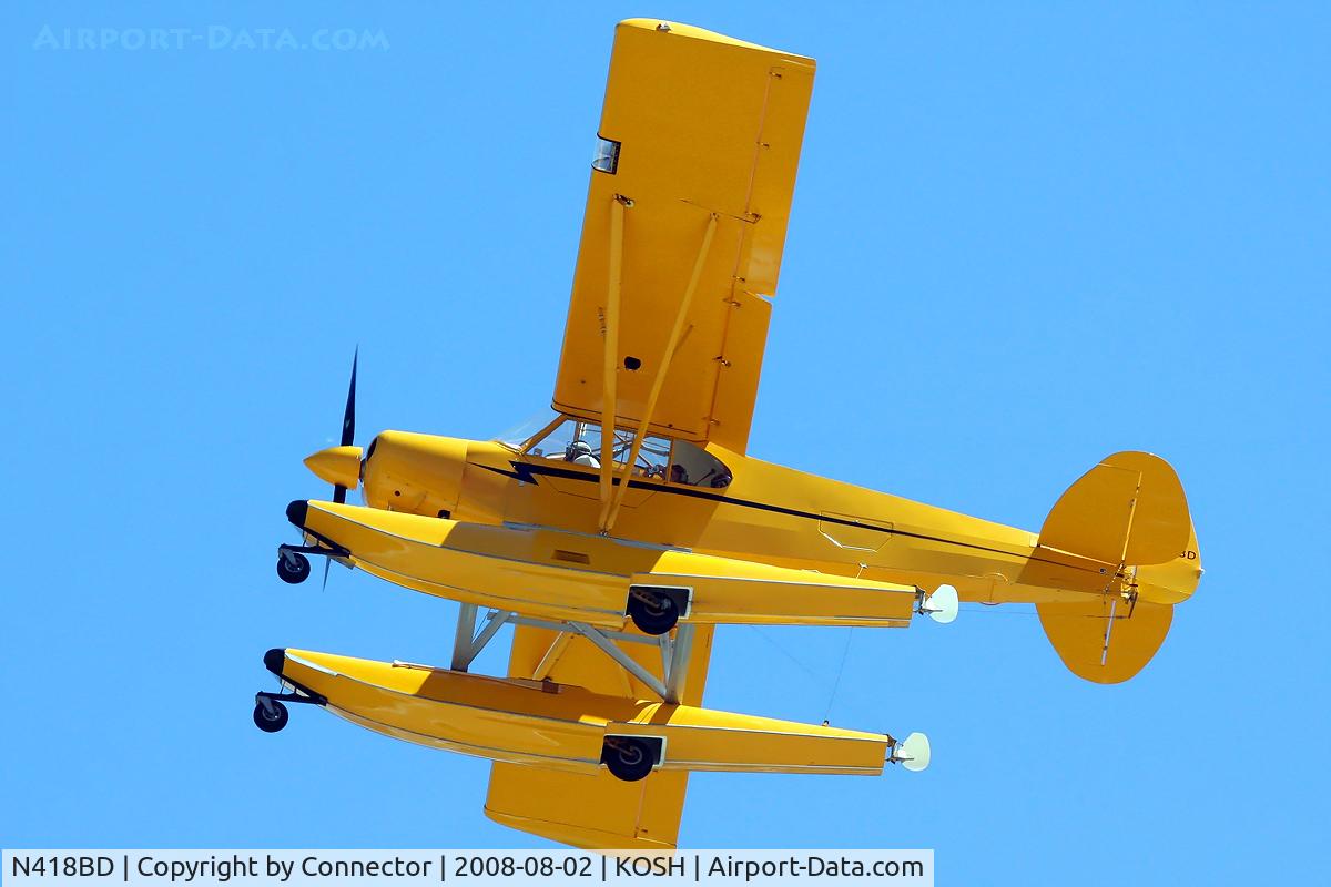 N418BD, 2004 Piper Supreme Cub Replica C/N 0066, EAA Airventure 2008.