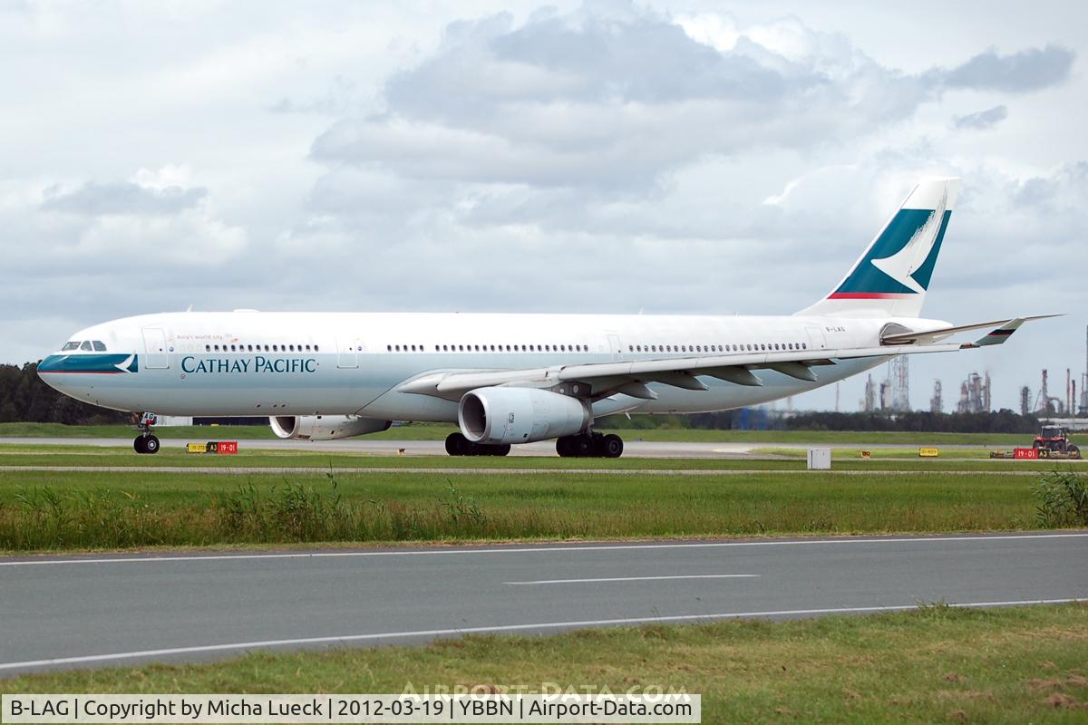 B-LAG, 2007 Airbus A330-343X C/N 895, At Brisbane
