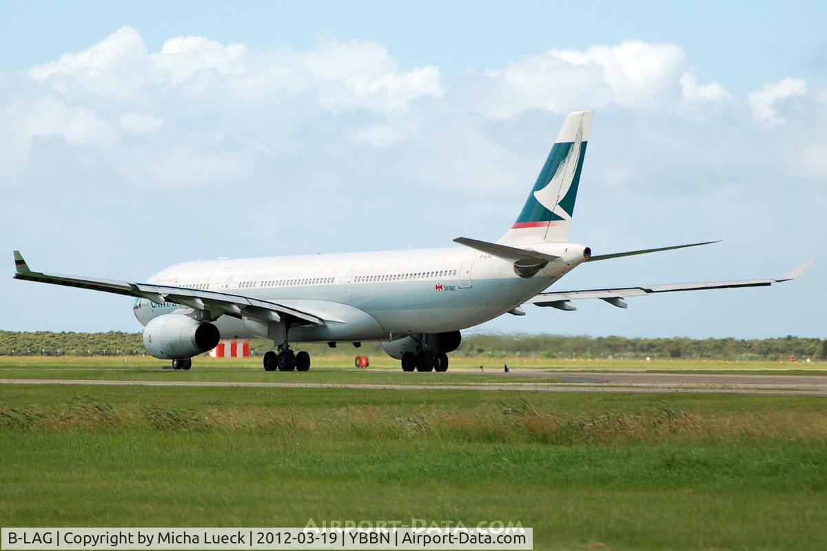 B-LAG, 2007 Airbus A330-343X C/N 895, At Brisbane