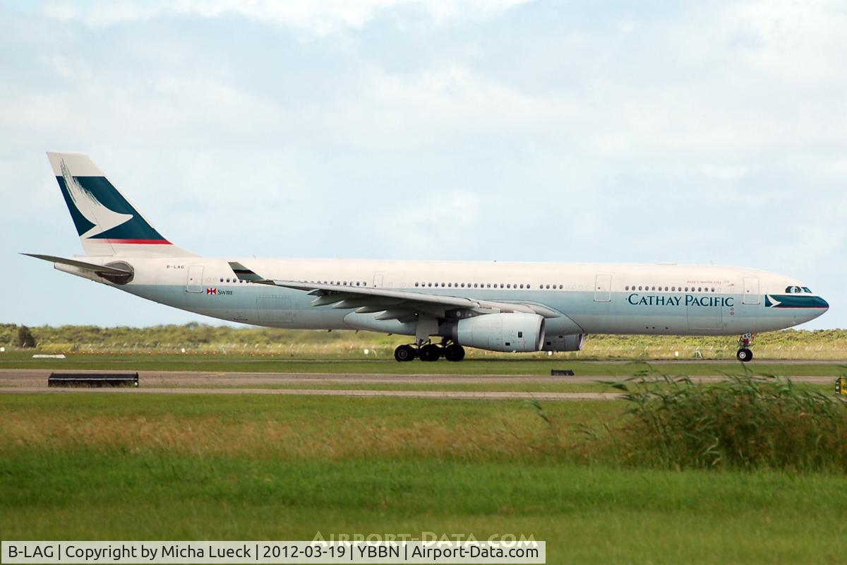 B-LAG, 2007 Airbus A330-343X C/N 895, At Brisbane
