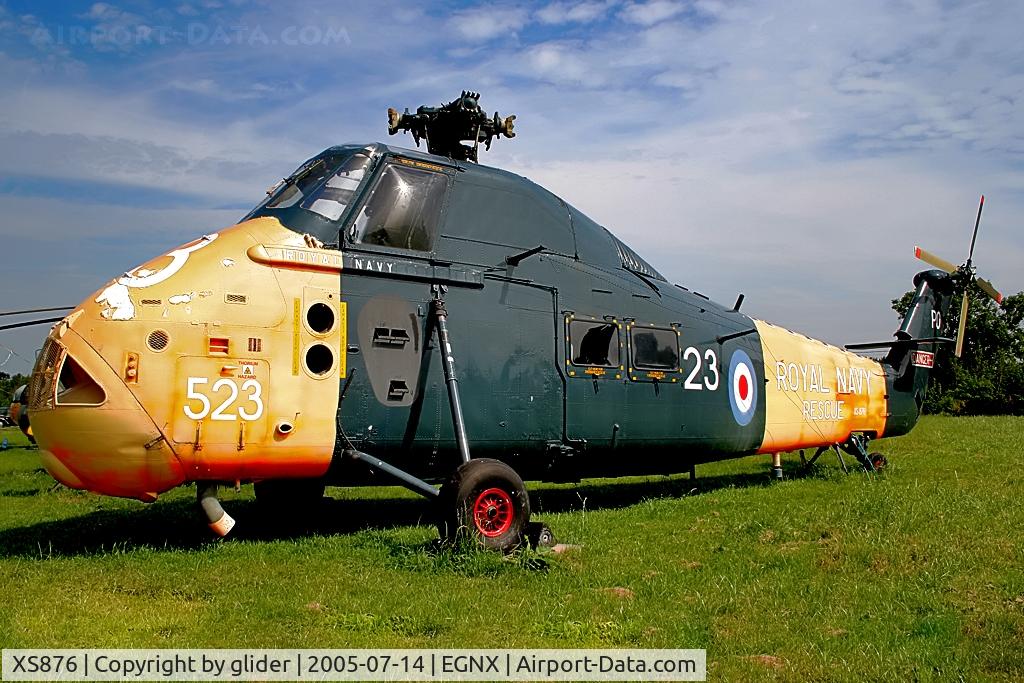 XS876, Westland Wessex HAS.1 C/N WA256, Rotor blades missing!!