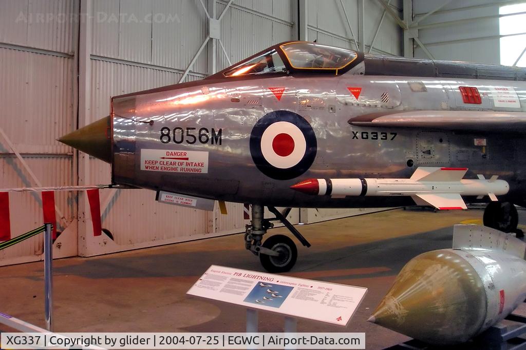 XG337, English Electric Lightning F.1 C/N 95026/1, Before it was 