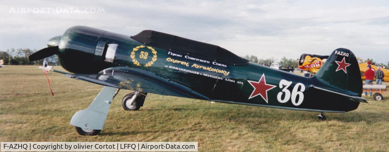F-AZHQ, Yakovlev Yak-11 C/N 171101, Feté alais airshow 1993