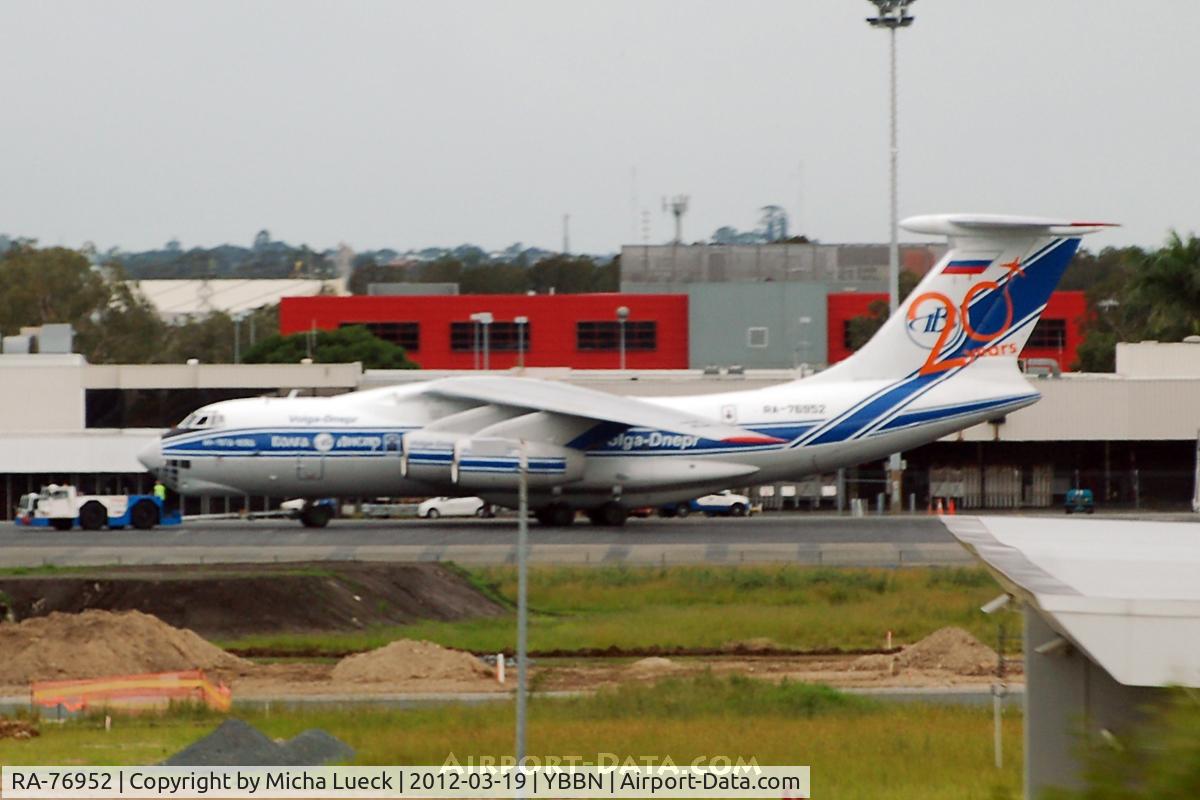 RA-76952, 2010 Ilyushin Il-76TD-90VD C/N 2093422743, At Brisbane