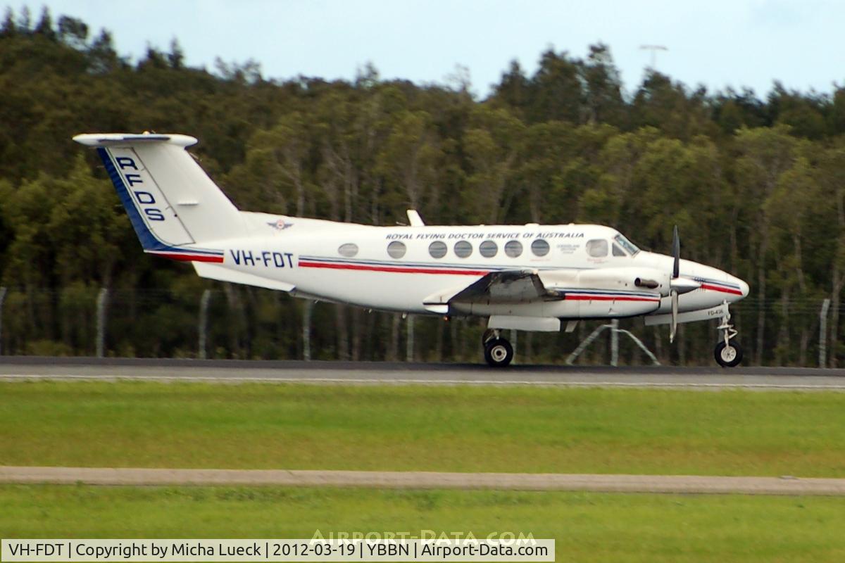 VH-FDT, 2007 Hawker Beechcraft B200 Super King Air C/N BB-1990, At Brisbane