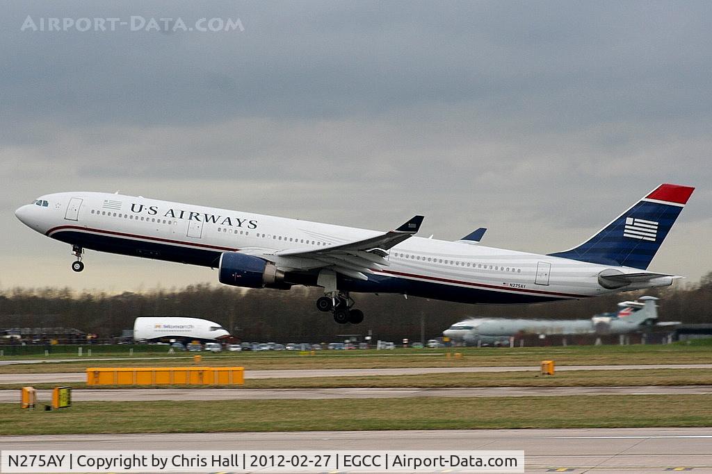 N275AY, 2000 Airbus A330-323 C/N 0370, US Airways