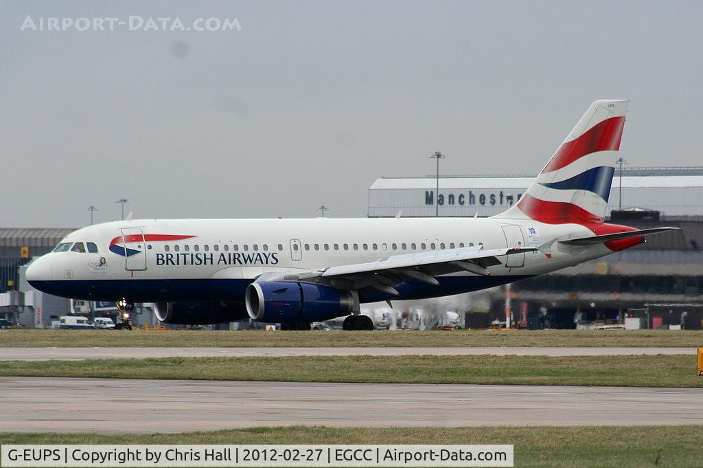 G-EUPS, 2000 Airbus A319-131 C/N 1338, British Airways