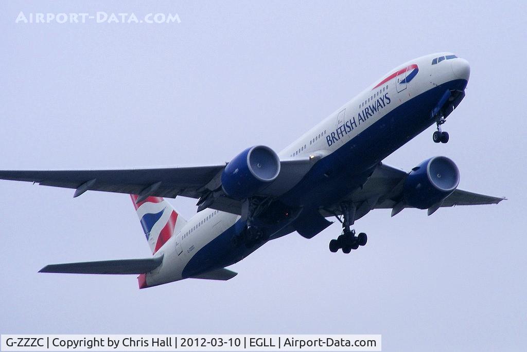 G-ZZZC, 1995 Boeing 777-236 C/N 27107, British Airways