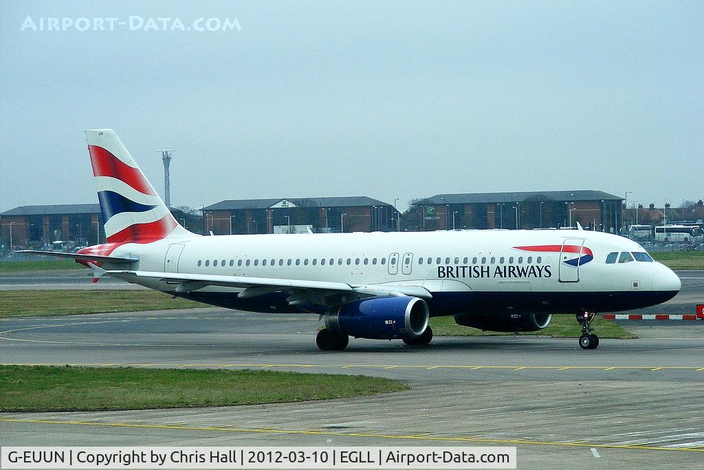 G-EUUN, 2003 Airbus A320-232 C/N 1910, British Airways