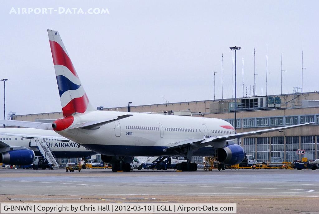 G-BNWN, 1991 Boeing 767-336 C/N 25444, British Airways