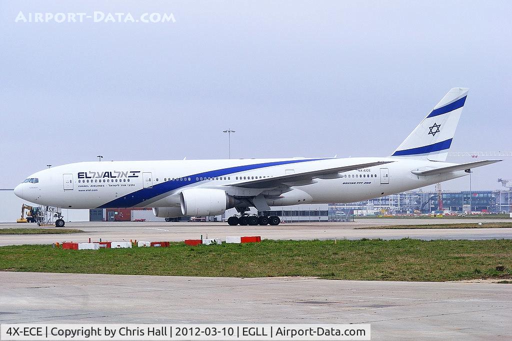 4X-ECE, 2007 Boeing 777-258/ER C/N 36083, EL AL